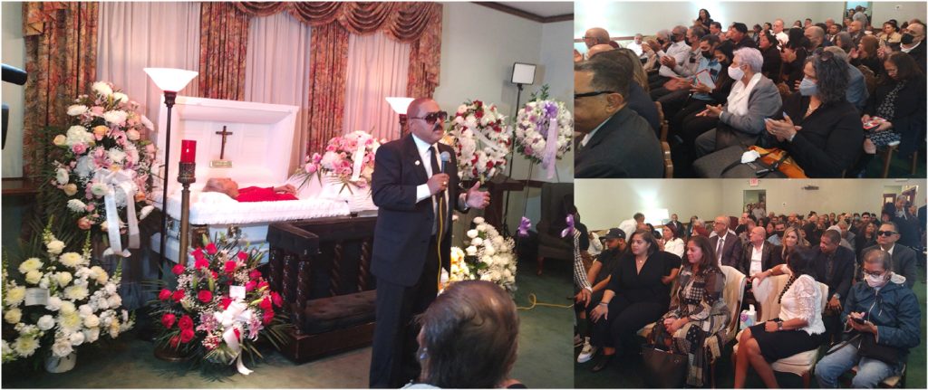 Mariana Sanchez Bueno viuda Polanco Cientos acuden a funeraria en Nueva Jersey