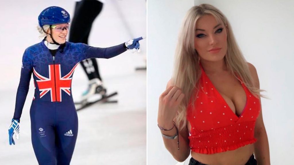 Patinadora britanica Elis Christie