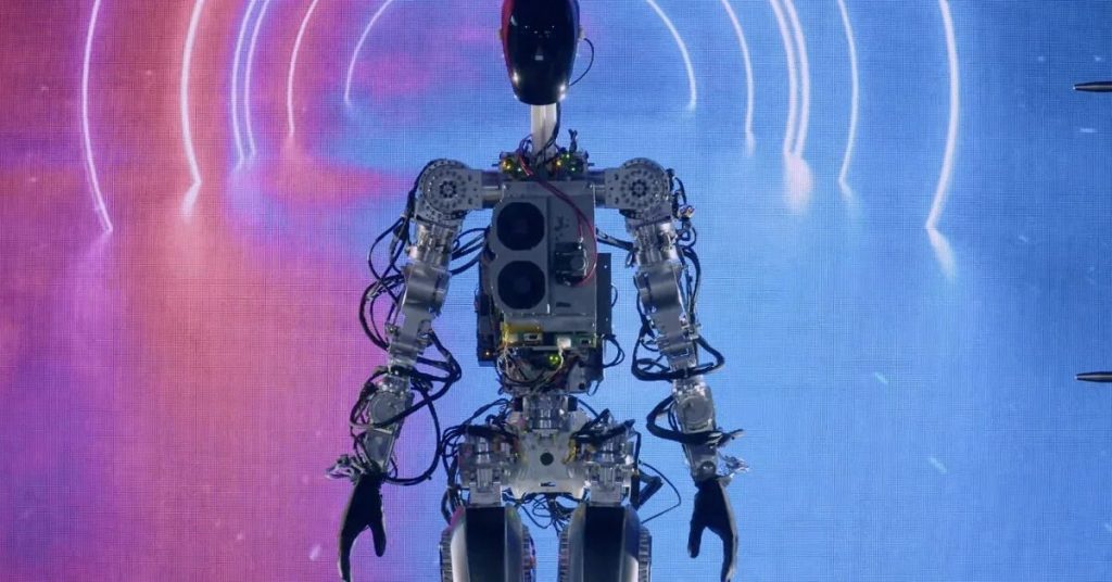 el robot humanoide