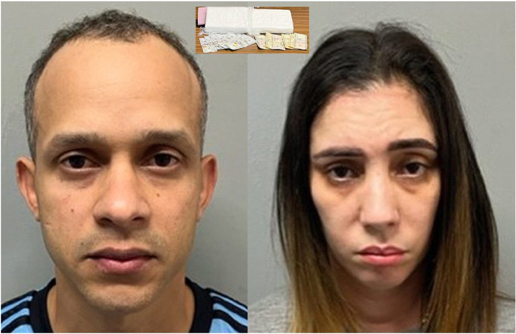 David Ventura y Gisela Arroyo Valentin Hombre y mujer dominicanos arrestados