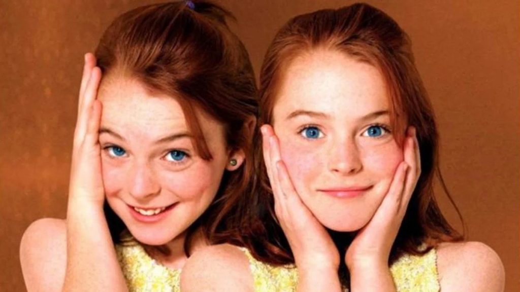 Lindsay Lohan y Erin Mackey en Juego de gemelas