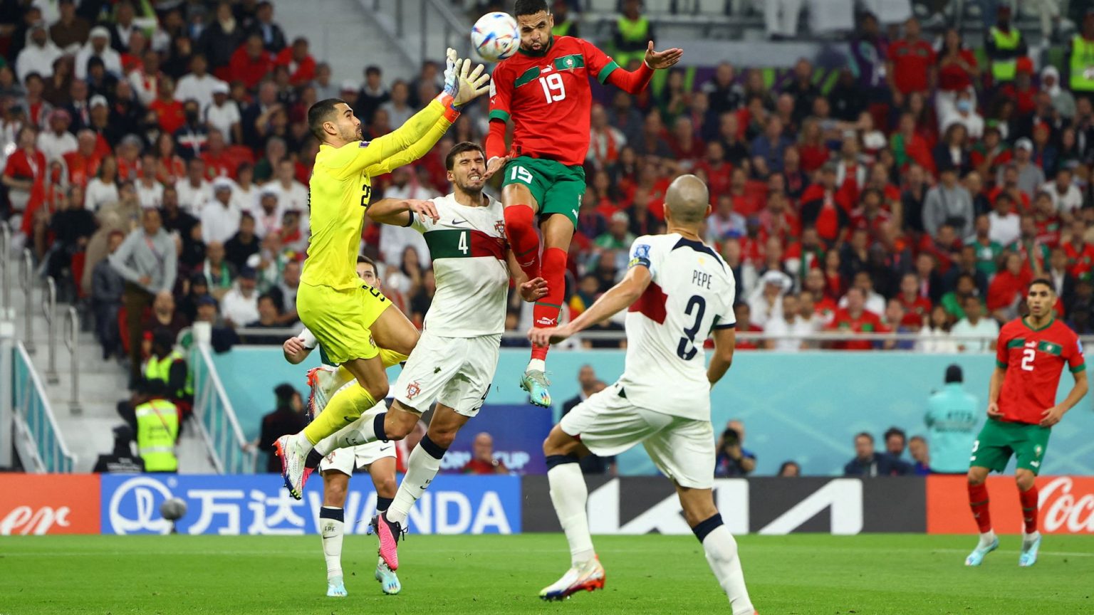 Marruecos destruye a Portugal y mete a Africa en sus primeras semifinales de un Mundial