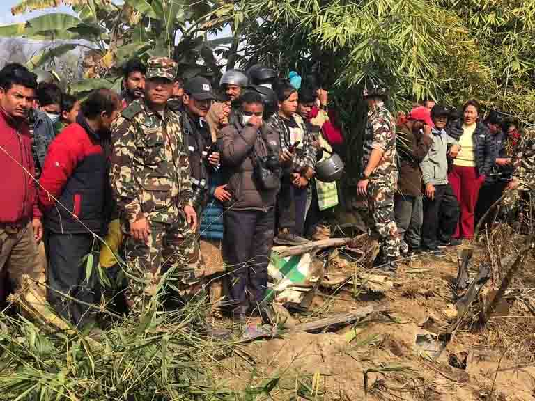 Avion con 72 personas a bordo se estrello en Nepal hay al menos 67 muertos1