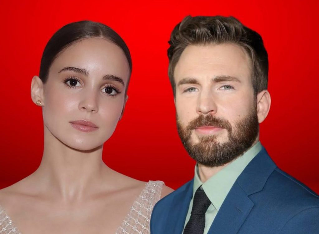 Chris Evans y la actriz Alba Baptista