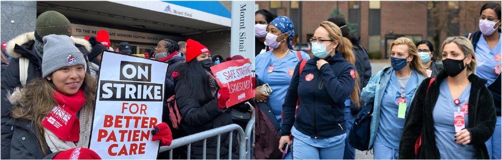 Huelga de miles de enfermeras se mantiene