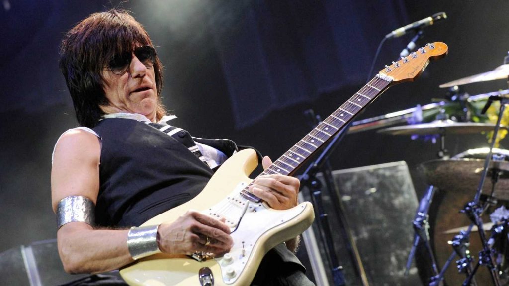 Jeff Beck uno de los mejores guitarristas del mundo