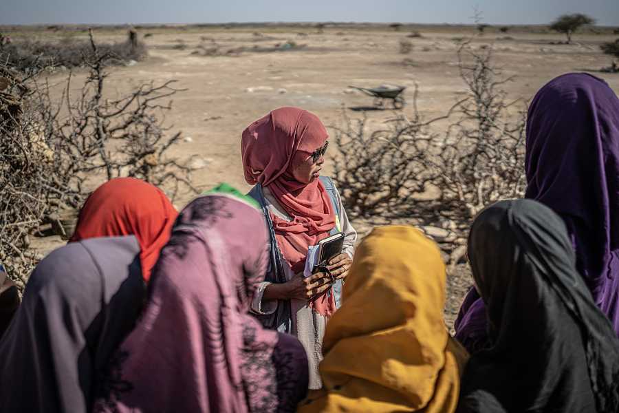 Mujeres frente al cambio climatico en Somalia3