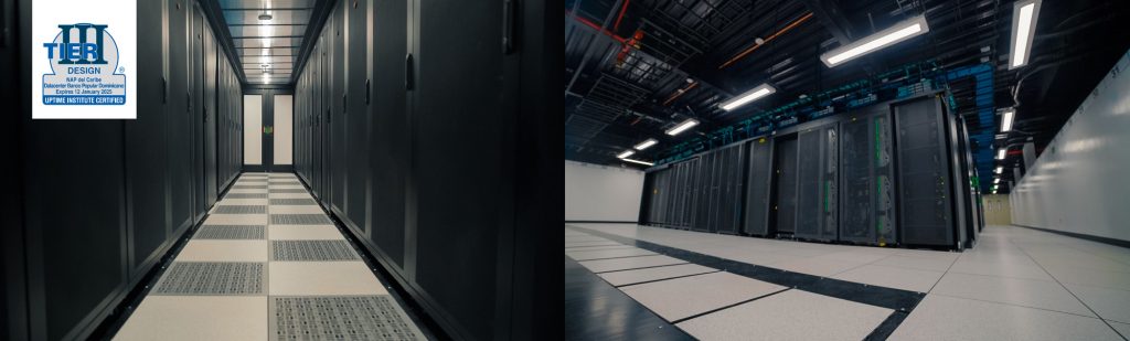 Banco Popular logra certificación internacional para centro de datos Banco Popular ubicado en el NAP del Caribe.