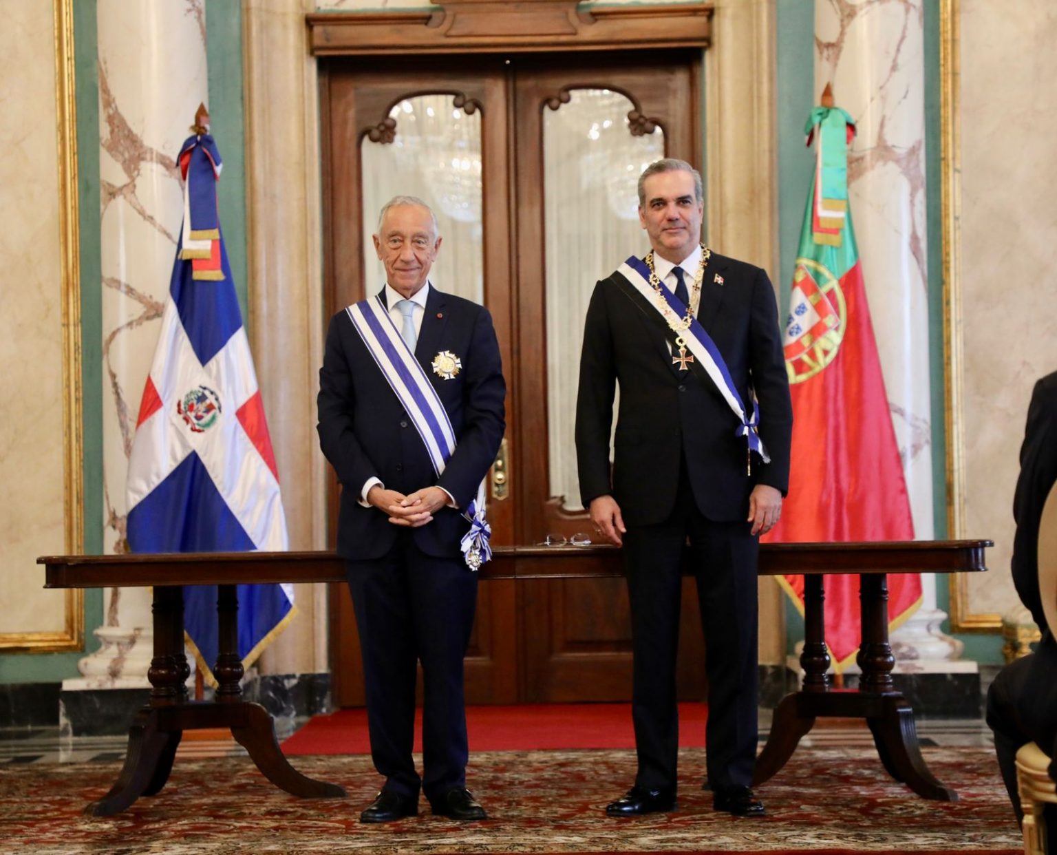 Presidentes de RD y Portugal dieron los primeros pasos para la firmas de varios acuerdos