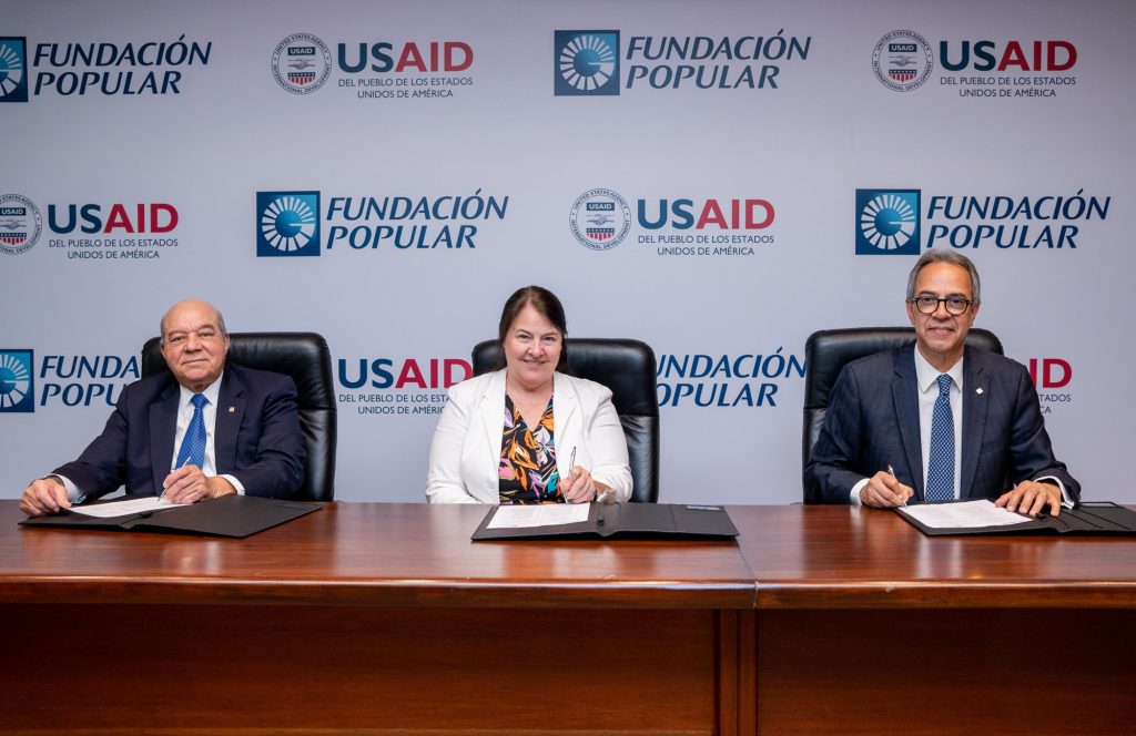 Grupo Popular y Gobierno EEUU renuevan su colaboracion para desarrollo sostenible