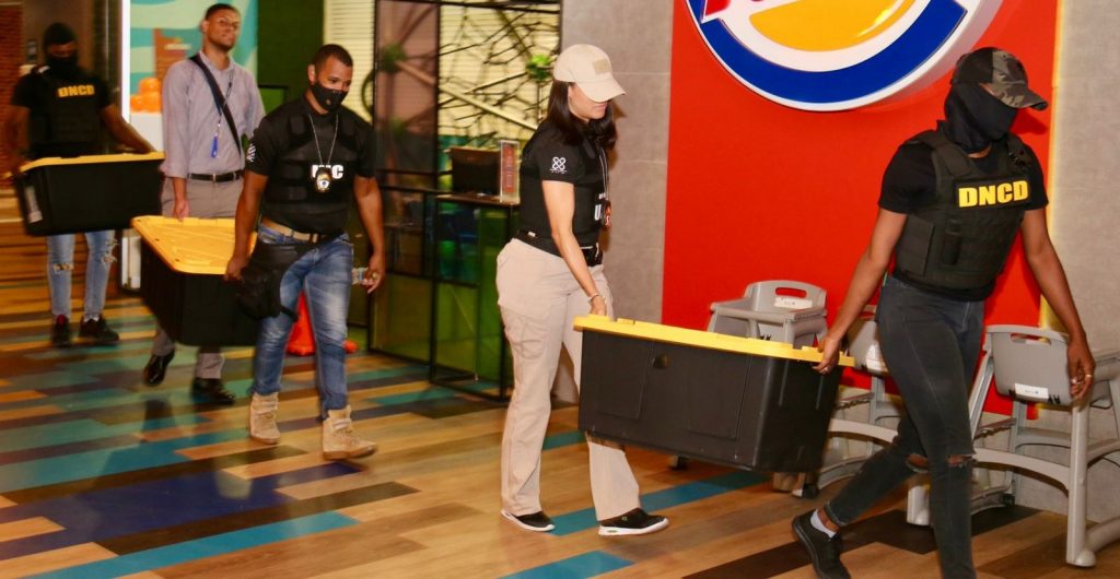 Hard Rock Cafe allanamiento del centro de diversiones