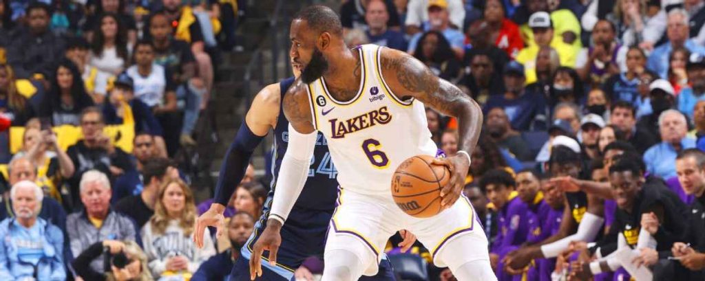 LeBron James de Los Angeles Lakers