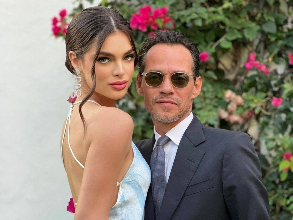 Marc Anthony y Nadia Ferreira