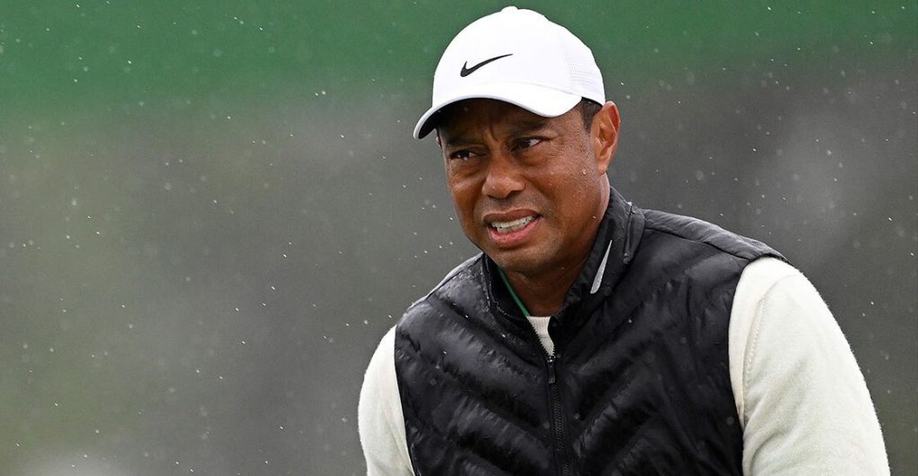 Tiger Woods anuncio su retiro del Masters de Augusta1