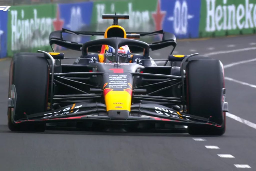 Vertappen pole en el GP de Australia 2023.F1