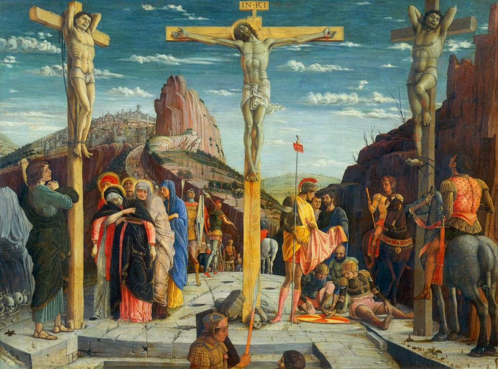 crucificados en el Calvario de jesus