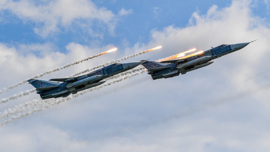 Aviones bielorrusos ya estan adaptados para un posible uso de armas nucleares tacticas