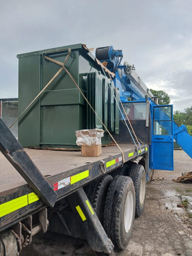 Coraasan restablece servicio de agua en Sajoma tras sustituir banco de transformadores Coraasan restablece servicio de agua en Sajoma