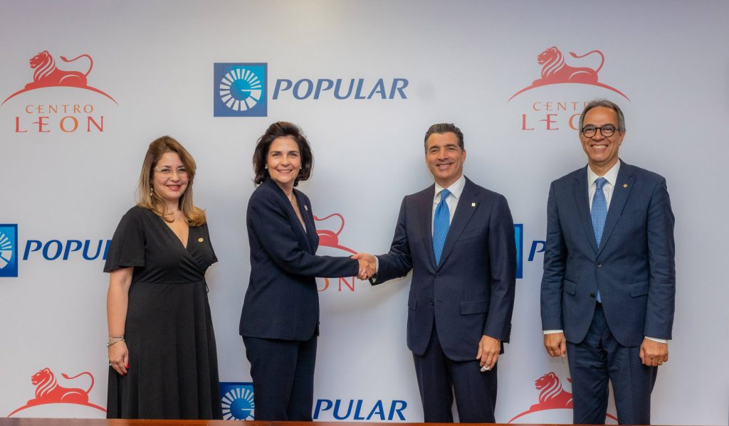 Banco Popular y Centro León renuevan acuerdo de cooperación Banco Popular y Centro Leon renuevan acuerdo de cooperacion