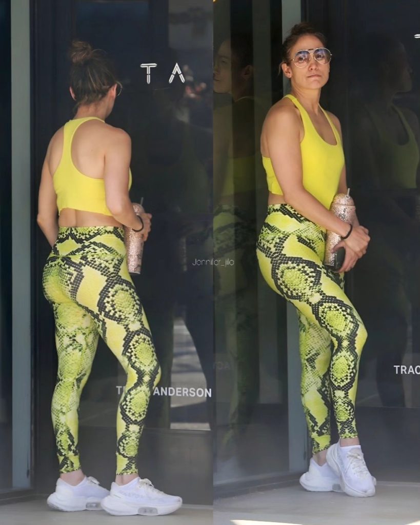 Jennifer Lopez insulto a un paparazzi luego de que tuviera problemas para entrar a su gimnasio2