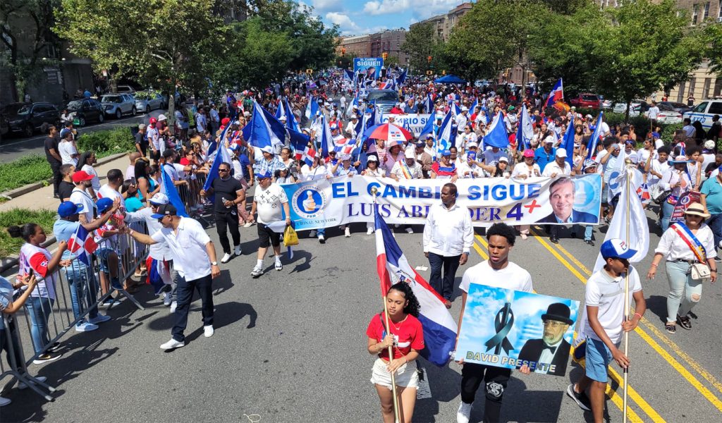 apoyo a la reeleccion de Abinader en nueva york