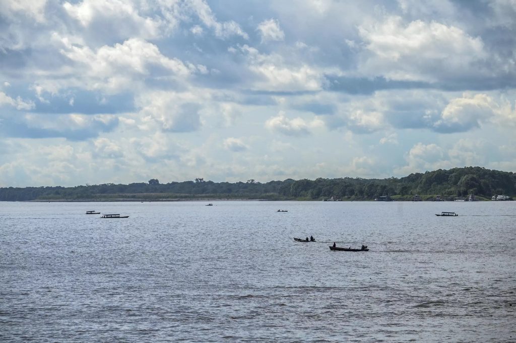 rio Amazonas en Tabatinga Brasil eljacaguero