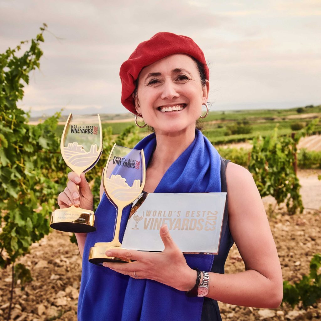 Bodega Catena Zapata es el viñedo número 1 del mundo de acuerdo con World’s Best Vineyards 2023 Laura Catena cuarta generacion de viticultores y directora ejecutiva de Catena Zapata