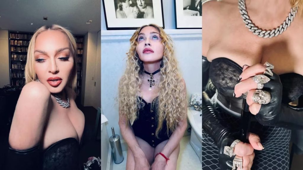 Madonna hsa recibido muchas criticas por sus nuevas fotos1