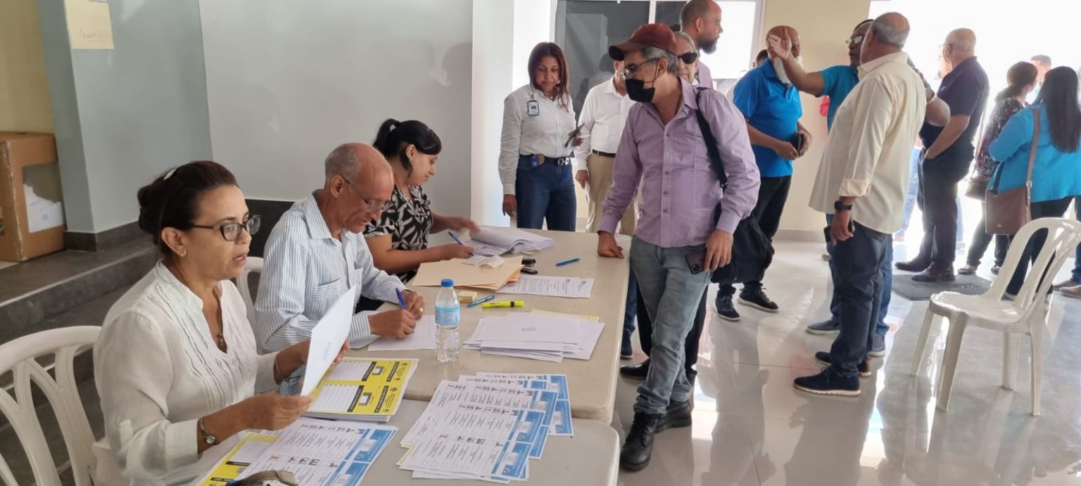 elecciones de regional Norte del CODIA con apoyo del PRM