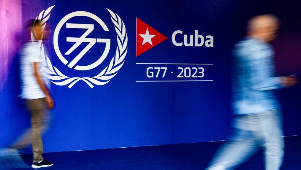 Cuba acoge la cumbre del G77 China