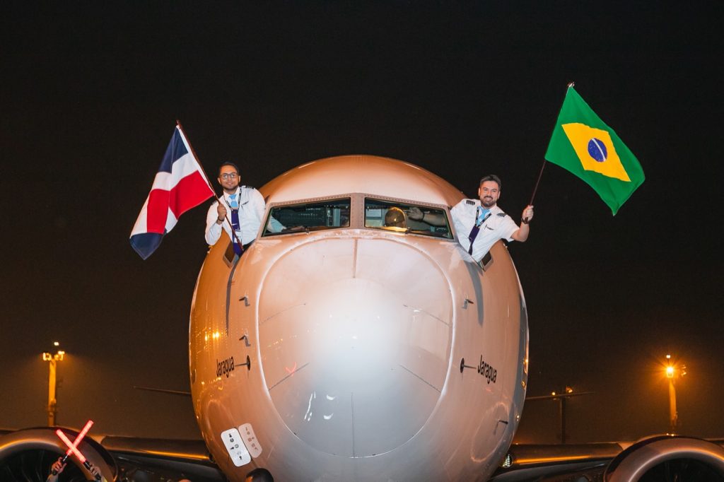 Vuelo inaugural Sao Paulo