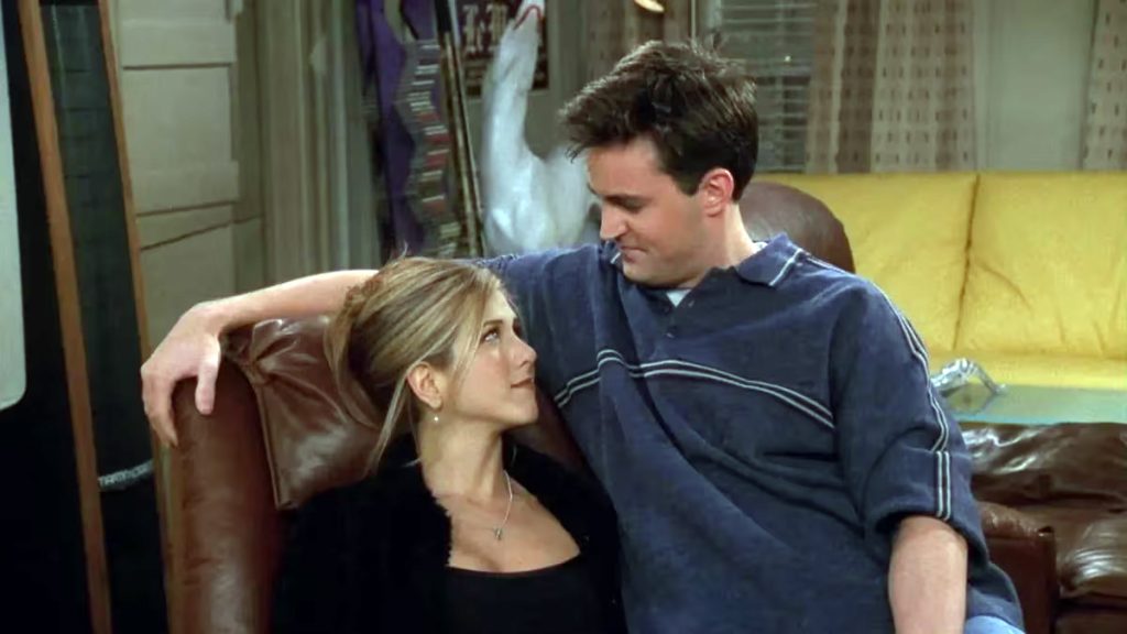 Jennifer Aniston y Matthew Perry desarrollaron una estrecha amistad durante las grabaciones de Friends