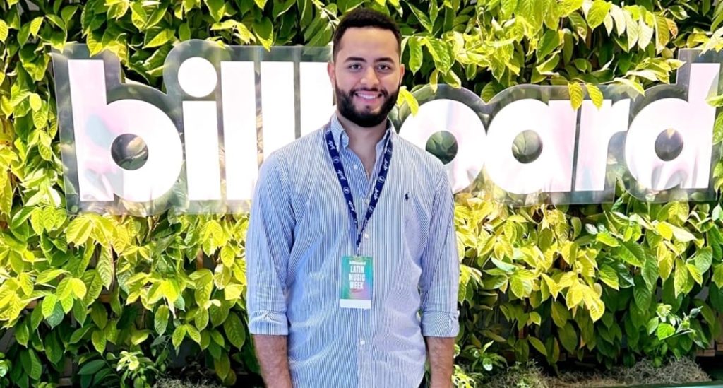 Jose Guillermo Saleta en los Billboard Latin Music Week en Miami