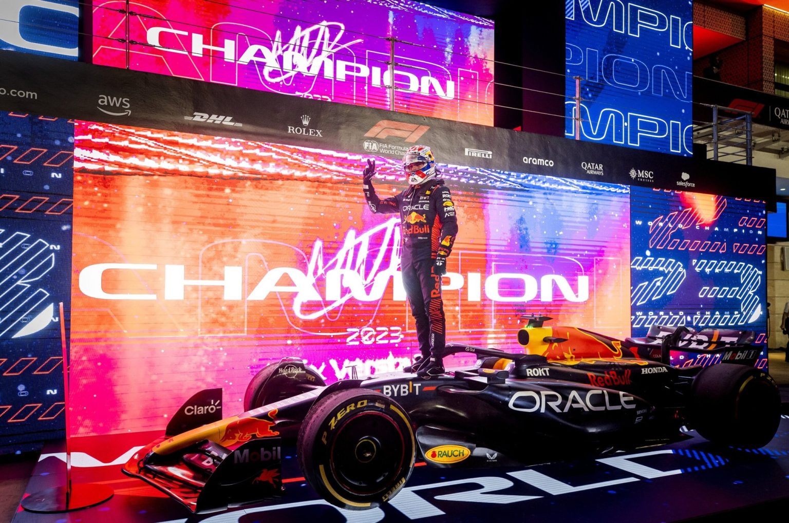 Max Verstappen fue ayer Tricampeon del Mundo de la F1