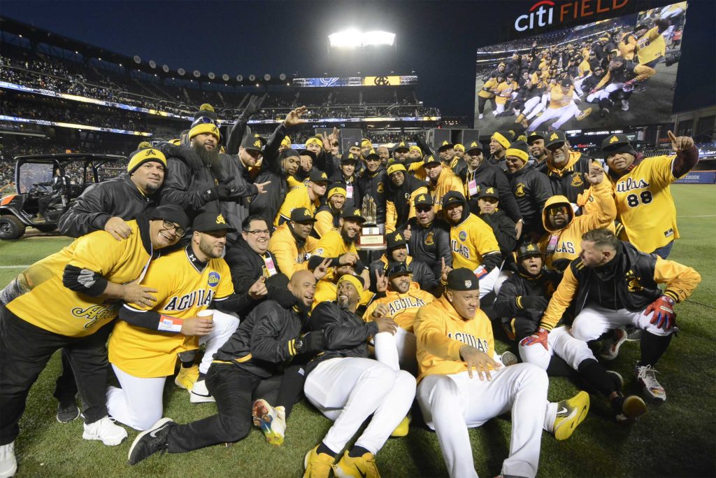 Aguilas se coronan campeones en serie Titanes del Caribe con barrida sobre Licey