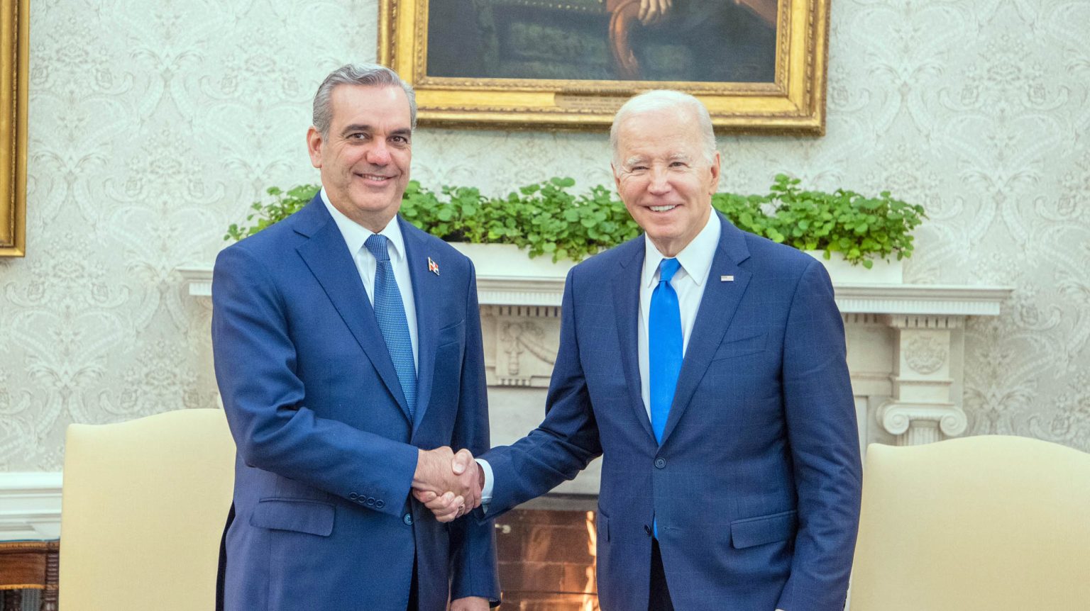 Biden y Abinader eljacaguero