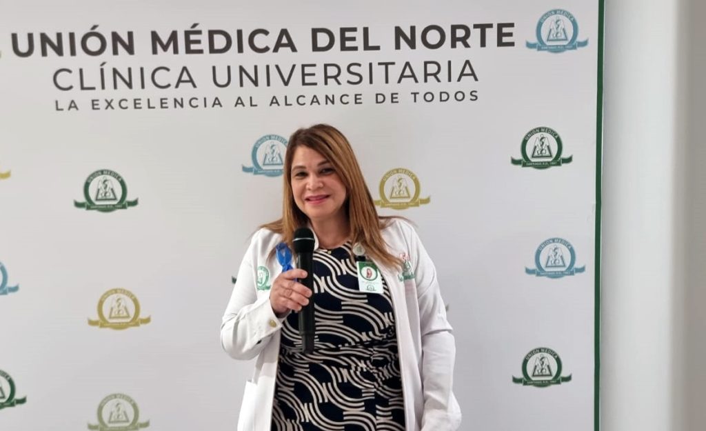 Javiela Tejada directora medica de la clinica anuncio las actividades