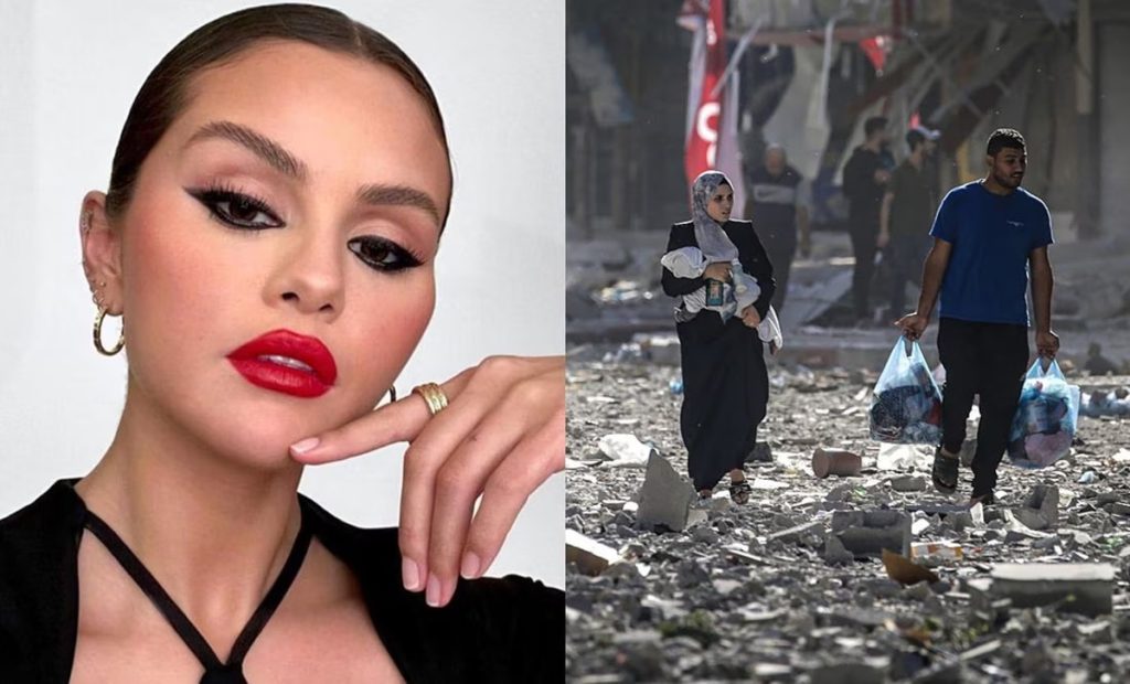 Selena Gomez causa polemica tras pedir proteccion para los civiles de Gaza1