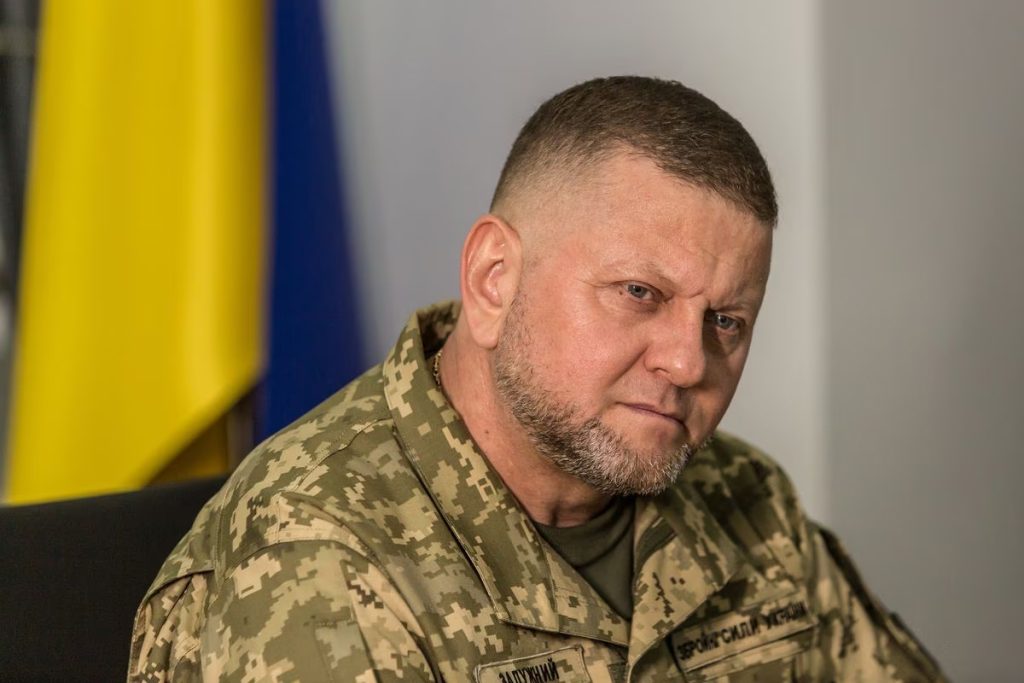 general Valeri Zaluzhni comandante en jefe de las Fuerzas Armadas Ucranias