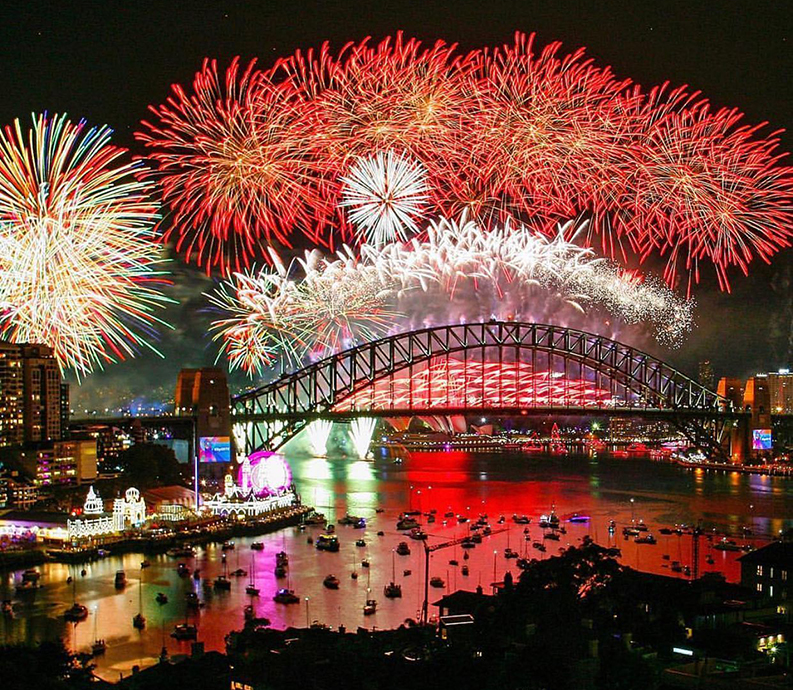 El mundo da la bienvenida al 2024 con fuegos artificiales y fiestas multitudinarias1