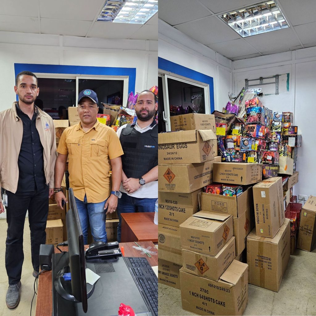 Interior y Policia desmantela red de distribucion ilegal de fuegos artificiales en Santiago