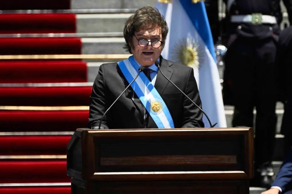 Javier Milei presidente electo de Argentina