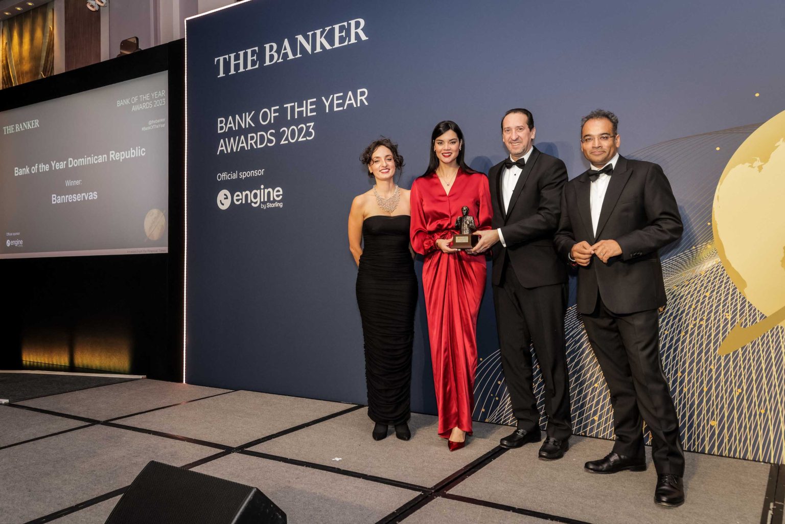 The Banker reconoce a Banreservas como Mejor Banco del Ano en RD 2023 para su acostumbrada difusion