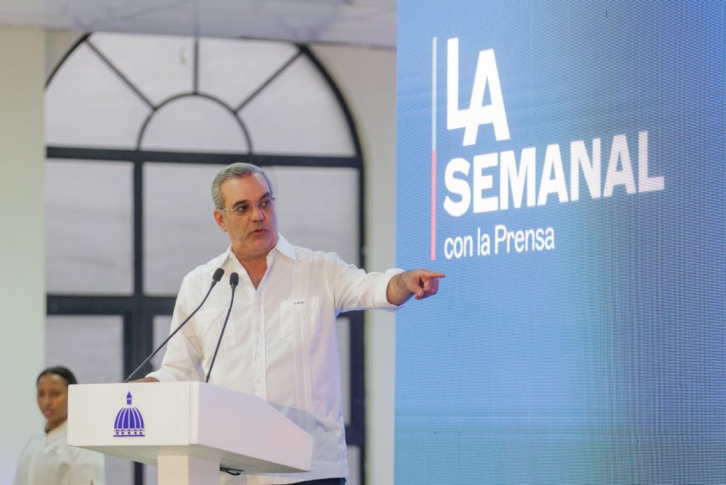 Abinader informo este lunes que la Republica Dominicana