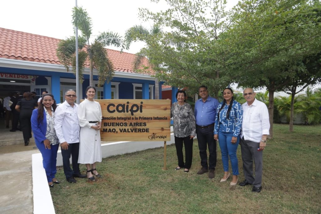INAIPI pone en servicios el nuevo CAIPI Buenos Aires en el municipio de Mao provincia Valverde