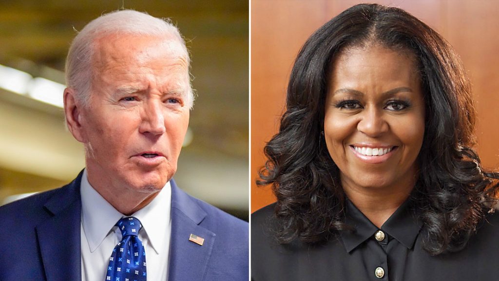 Michelle Obama la favorita para reemplazar a Biden en la carrera presidencial democrata