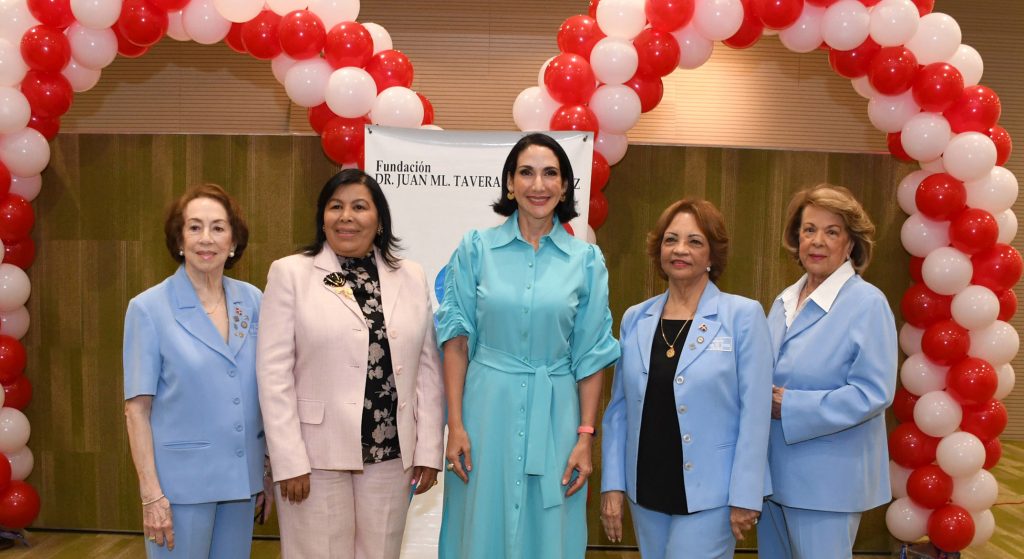 Fundación Dr. Juan Manuel Taveras R. salva la vida de 83 niños durante la Jornada de Cardiología Pediátrica en el año 2023 Polita de Barcelo Milagros Urena Raquel Arbaje de Abinader Angelica Benitez de Ginebra y Carmen Altagracia Cambia