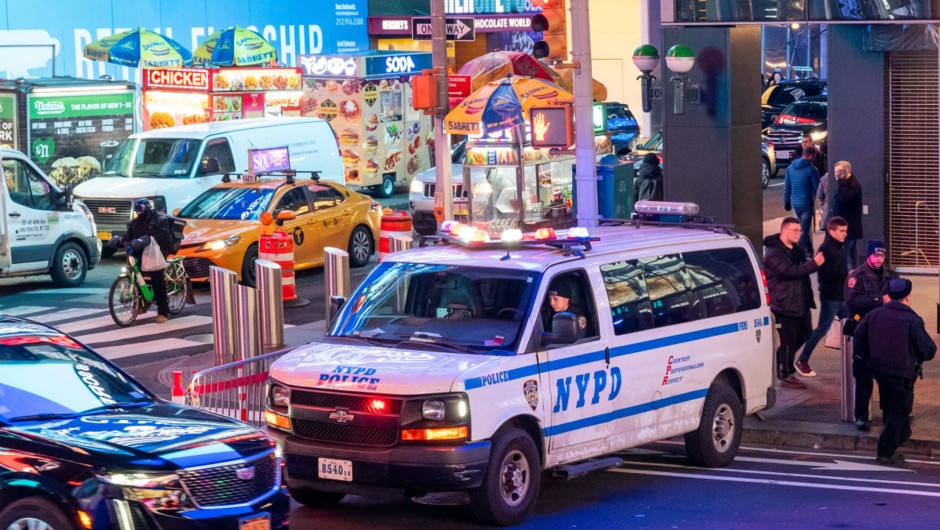 policia Times Square eljacaguero