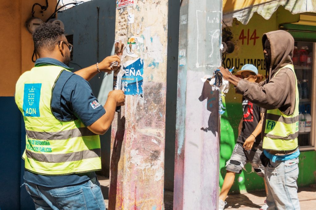 propaganda politica en espacios publicos