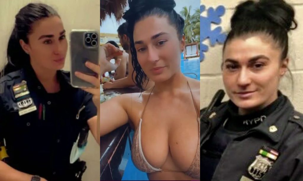 Alisa Bajraktarevic una agente de la Policia de Nueva York eljacaguero